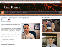 Tablet Screenshot of mortalpowers.com